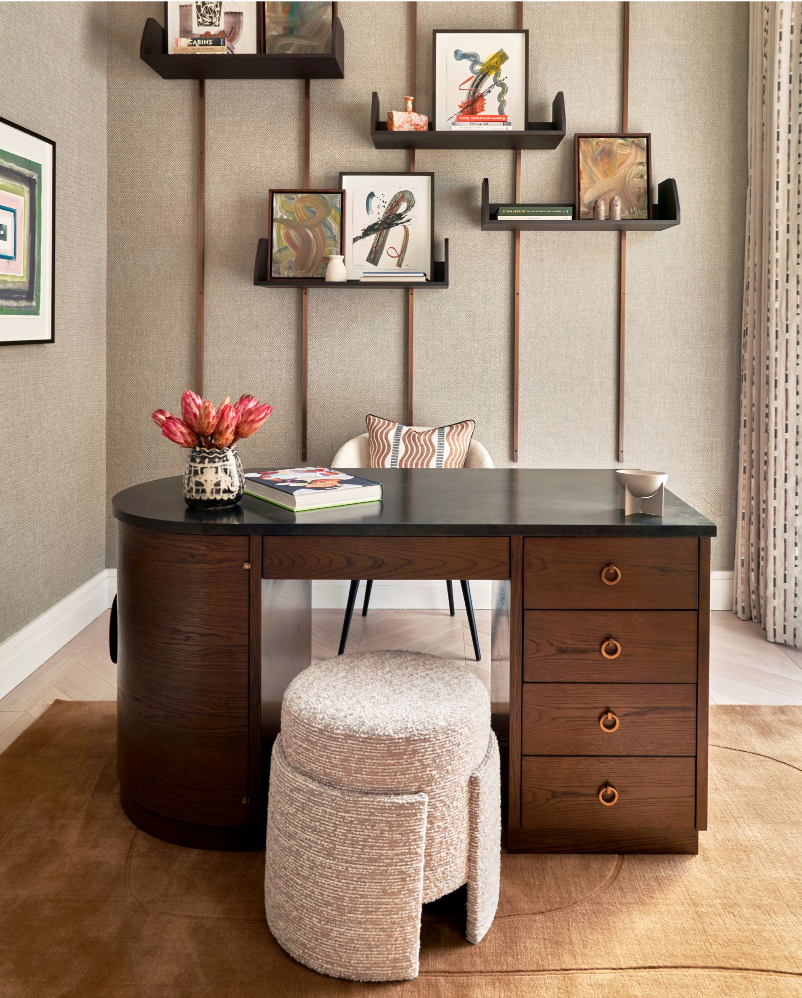 one carrington residences interior desk